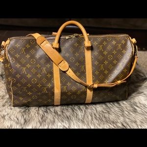 Authentic Louis Vuitton KEEPALL BANDOULIÈRE 50.